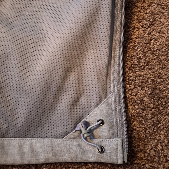 Black Rivet Soft Shell Jacket Front Full Zip Men's Small - Picture 7 of 11